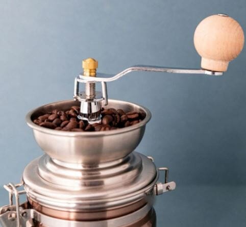 La Cafetiere Manual Coffee Grinder - Copper / Stainless Steel Coffee Accessories The Cooks Kitchen 