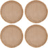 Mikasa Round Placemats Set Of 4 38cm - Hessian Placemats The Cooks Kitchen 