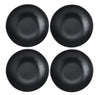 Mikasa Jardin Midnight 4-piece Stoneware Pasta Bowl Set - Black