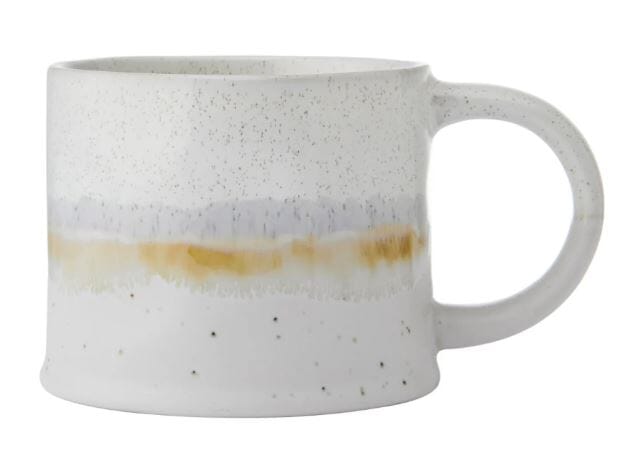 Mikasa Reactive Glaze 450ml Mug - White Mugs - Cups & Saucers The Cooks Kitchen 