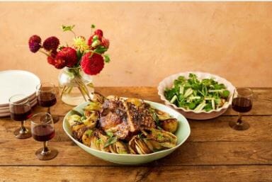 Jamie Oliver Big Love Serving Bowl 39x32cm - Green Platters & Bowls The Cooks Kitchen 