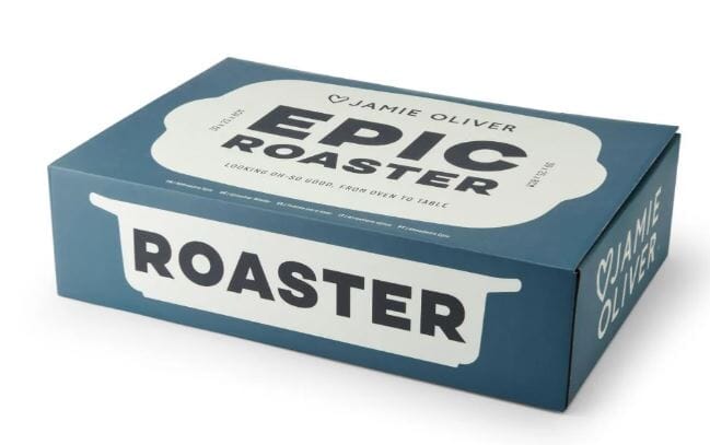 Jamie Oliver Big Love Epic Roaster 39cm - White Roasting & Smoking The Cooks Kitchen 