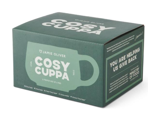 Jamie Oliver Big Love Cosy Cuppa Mug - Green