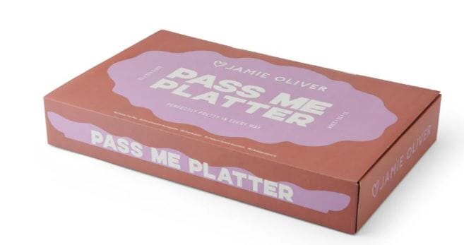 Jamie Oliver Big Love Pass Me Platter 35x20cm - Pink Platters & Bowls The Cooks Kitchen 