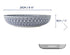 Mikasa 21cm Coupe Pasta Bowl -  Blue Mediterranean