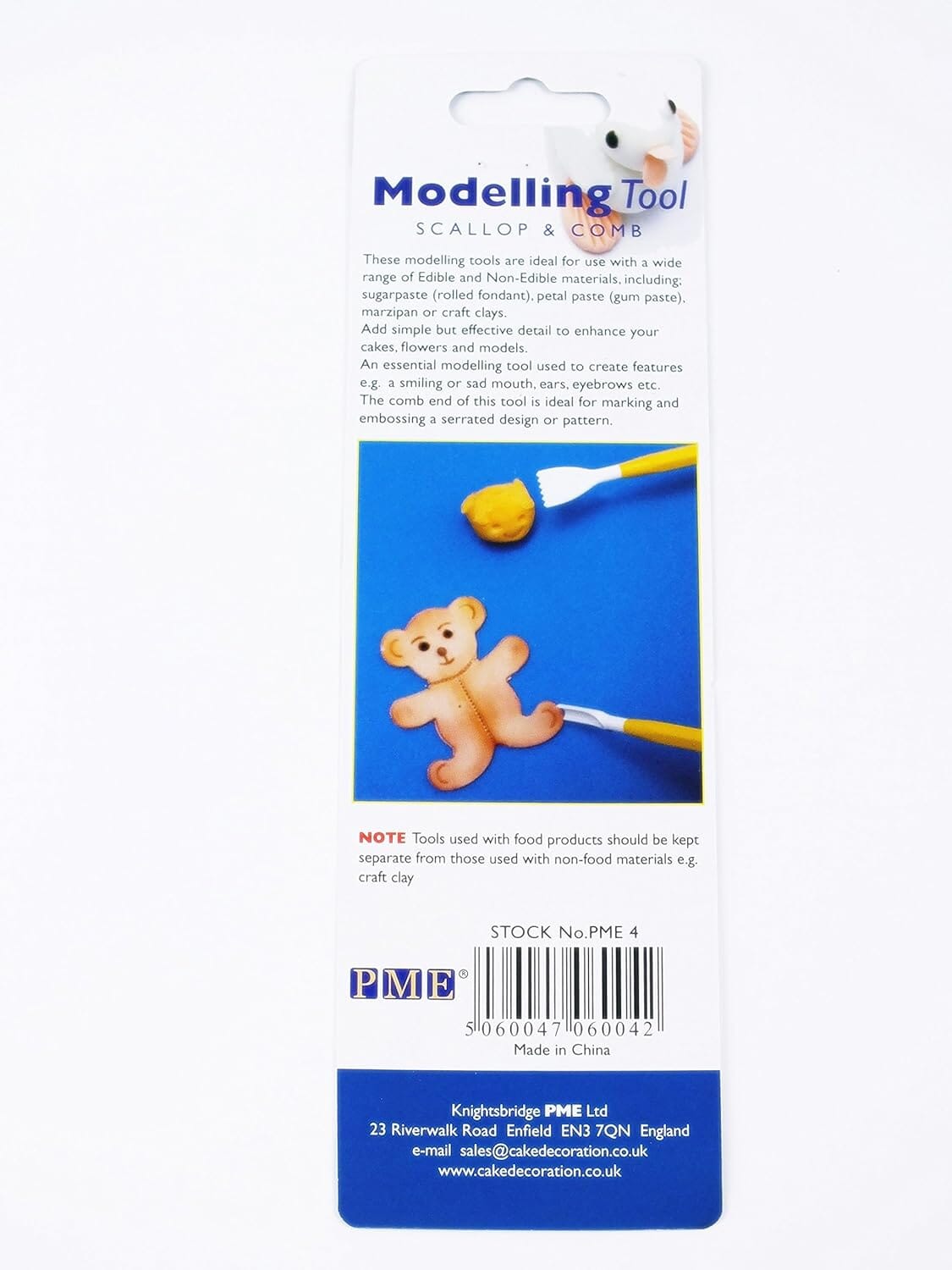 Pme Modelling Tool - Scallop & Comb Gadgets The Cooks Kitchen 