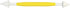 Pme Fondant Modelling Tool - Serrated & Tapered Cone Bakeware Accessories The Cooks Kitchen 