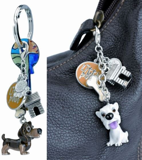 Bull Dog, Key Ring/bag Charm Novelty Gifts The Cooks Kitchen 