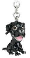 Black Labrador, Key Ring/bag Charm