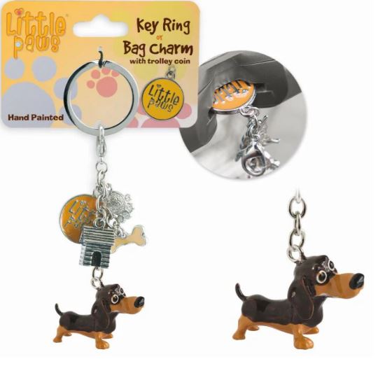 Dachshund, Key Ring/bag Charm
