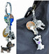 Border Collie, Key Ring/bag Charm Novelty Gifts The Cooks Kitchen 