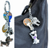 Little Paws English Bull Terrier, Key Ring/bag Charm