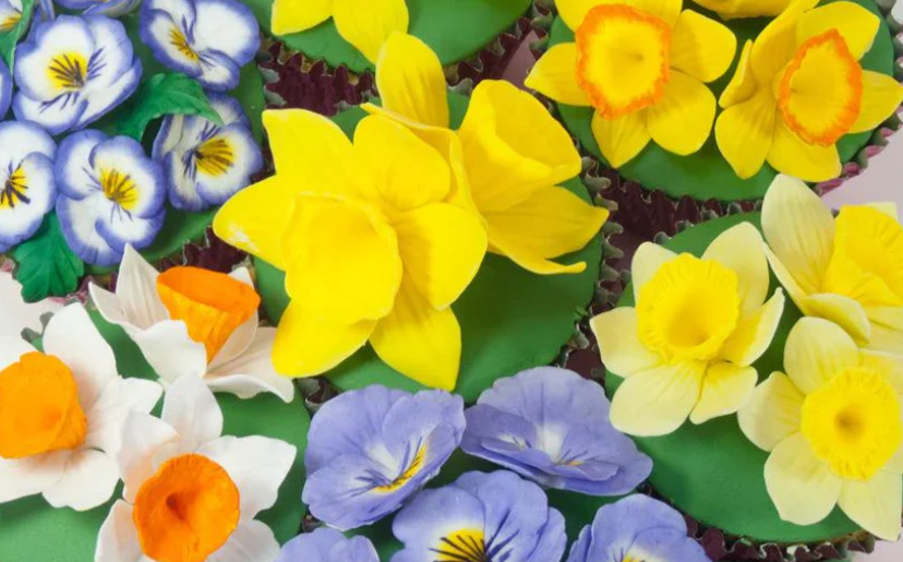 Katy Sue Silicone Mould Daffodils