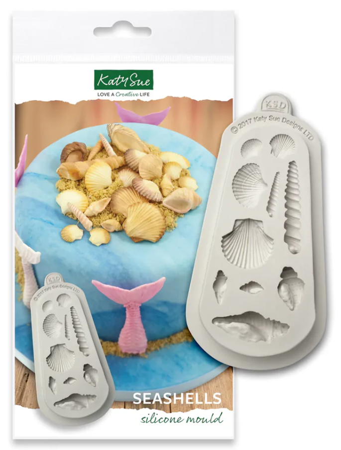 Katy Sue Silicone Moulds Seashells