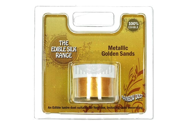 Rainbow Lustre Dust - Metallic Golden Sands Dusts and Powders The Cooks Kitchen 