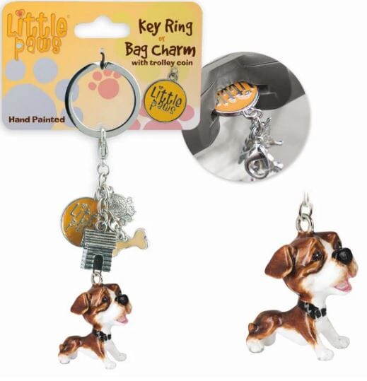 Staffy, Key Ring/bag Charm Novelty Gifts The Cooks Kitchen 