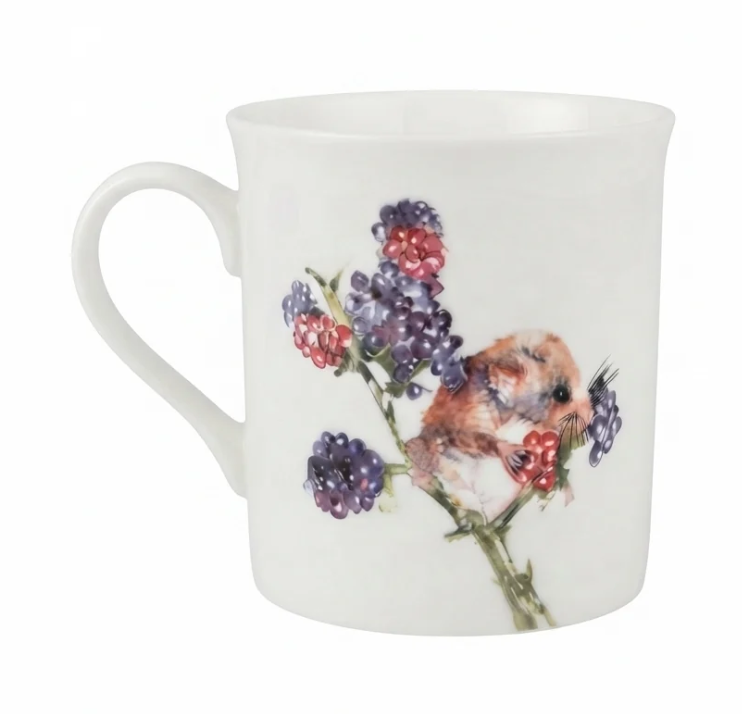 Meg Hawkins Field Mouse New Bone China Mug