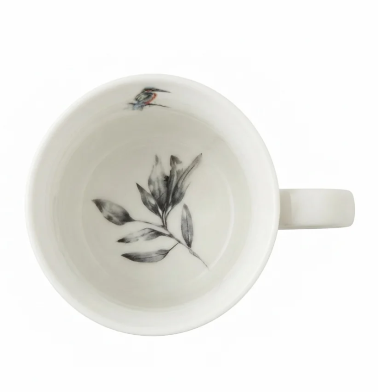 Meg Hawkins Kingfisher New Bone China Mug