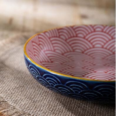 Mikasa Coupe Pasta Dinner Bowl 21cm - Blue Arc Bowls The Cooks Kitchen 