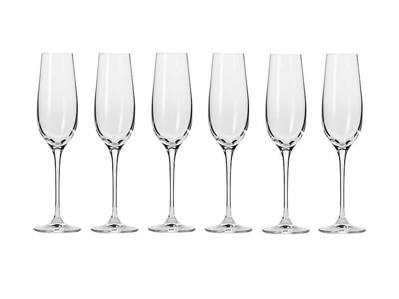 Krosno Harmony Champagne Flute 180ml 6pc Glassware The Cooks Kitchen Mandurah 
