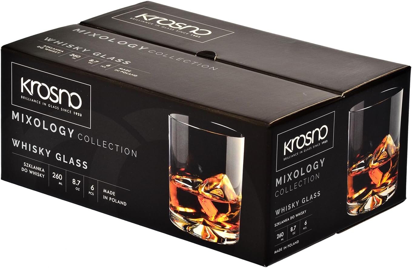 Krosno Triad Dof Glass Set Of 6 350ml Glassware The Cooks Kitchen 