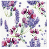 Paw Lunch Napkin 33cm Fragrant Lavender