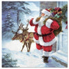 Paw Lunch Napkins - Santa Is Coming