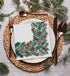 Paw Lunch Napkins - Winter Branches Napkins The Cooks Kitchen 