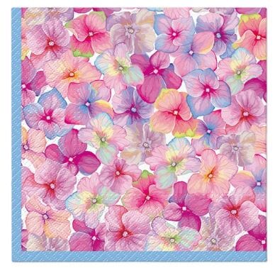 Paw Lunch Napkins - Flower Explosion Napkins The Cooks Kitchen 