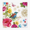 Paw Lunch Napkins 33cm - Bird Of Paradise