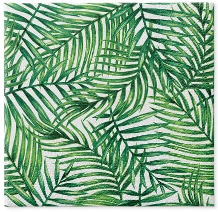 Paw Lunch Napkins Tropical Leaves Napkins The Cooks Kitchen 