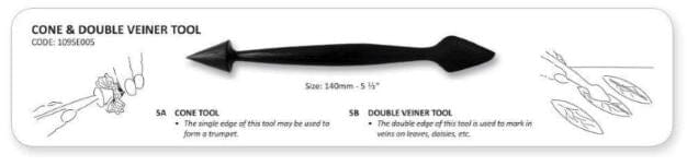 Jem Modelling Tool - Cone & Double Veiner Cake & Cookie Decorating The Cooks Kitchen 