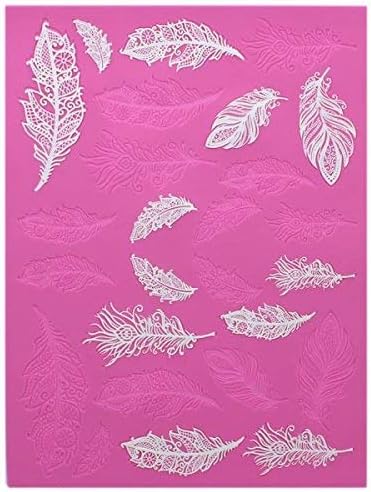 Claire Bowman Cake Lace Mat Feathers
