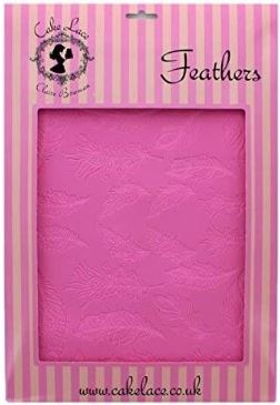 Claire Bowman Cake Lace Mat Feathers