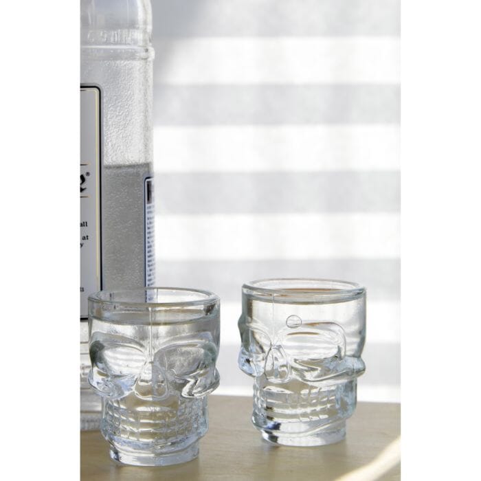 Kikkerland Clear Shot Glasses, Set Of 4 Glassware The Cooks Kitchen 