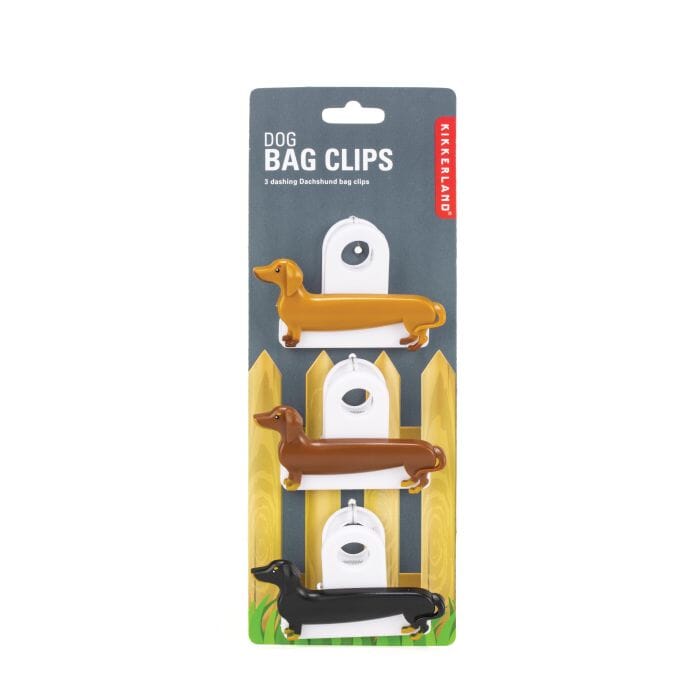 Sausage Dog Bag Clips - Set Of 3 Pantry Storage The Cooks Kitchen 