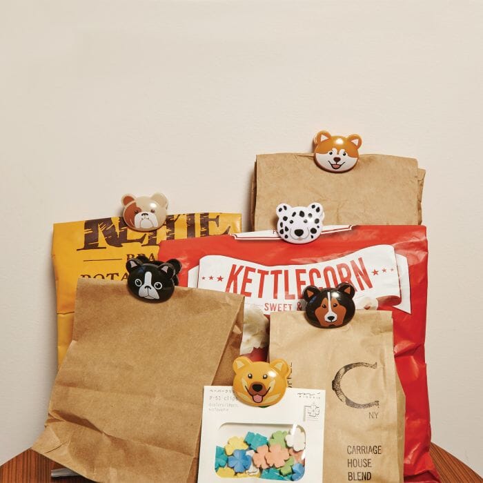 Doggie Bag Clips - Set Of 6 Kitchen Cupboard Storage The Cooks Kitchen 