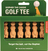 Kikkerland Design Golf-pher The Gopher Golf Tees, Set Of 6