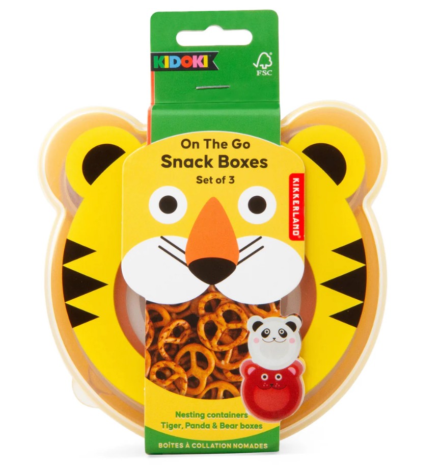 Kidoki On The Go Snack Boxes - Set Of 3