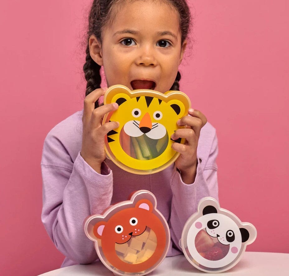 Kidoki On The Go Snack Boxes - Set Of 3 Sandwich & Snack Bags The Cooks Kitchen 