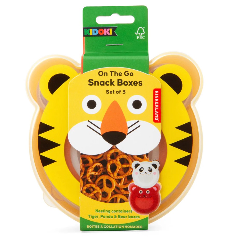 Kidoki On The Go Snack Boxes - Set Of 3