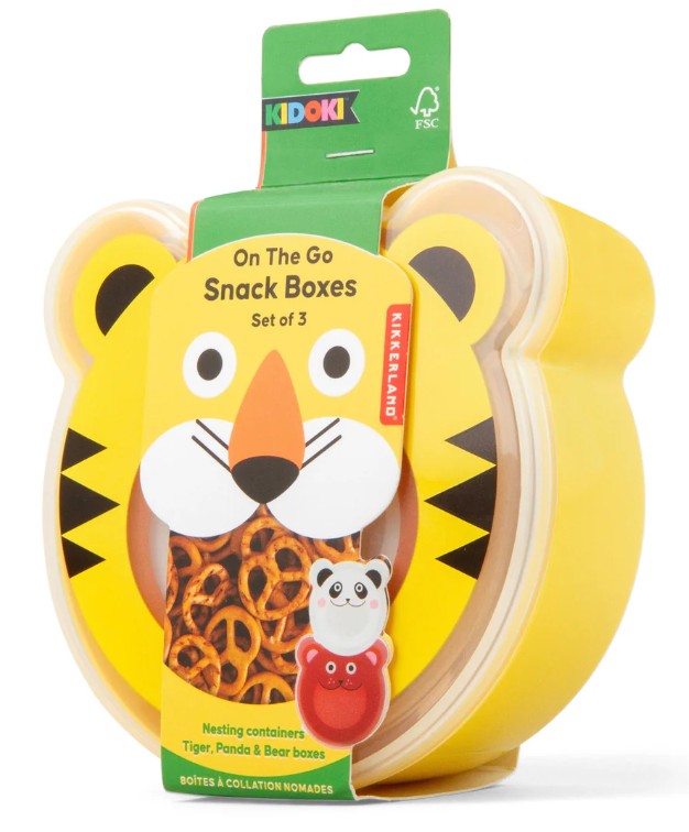 Kidoki On The Go Snack Boxes - Set Of 3