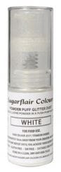 White Powder Puff Glitter Dust