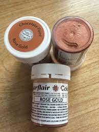 Sugarflair Rose Gold Edible Chocolate Paint Colouring The Cooks Kitchen 