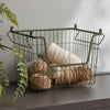 Soko & Co Stackable Black Wire Basket Large