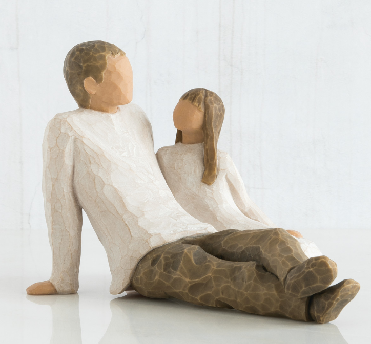 Willow Tree Father And Daughter Figurine By Susan Lordi