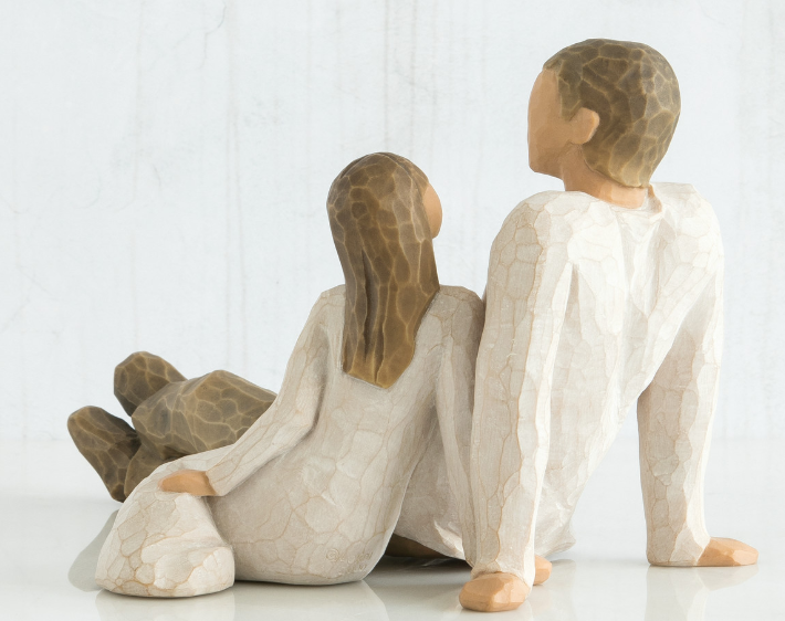 Willow Tree Father And Daughter Figurine By Susan Lordi