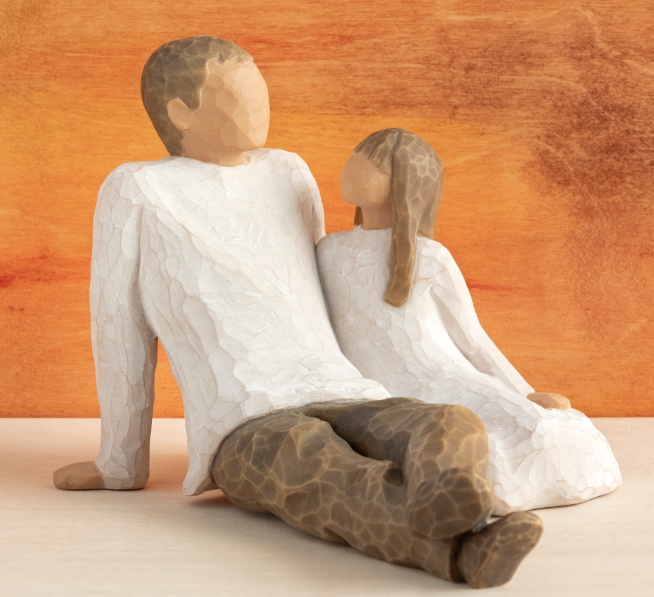 Willow Tree Father And Daughter Figurine By Susan Lordi