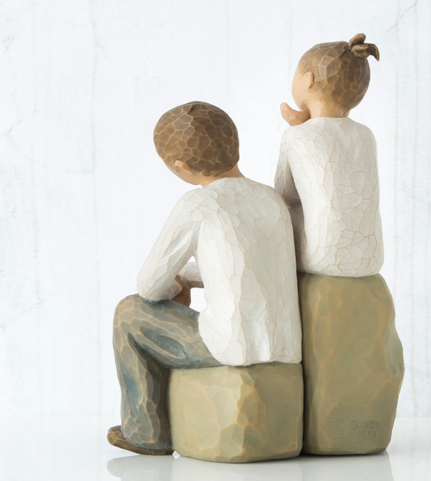 Willow Tree Brother And Sister Figurine