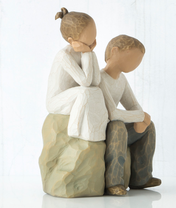 Willow Tree Brother And Sister Figurine
